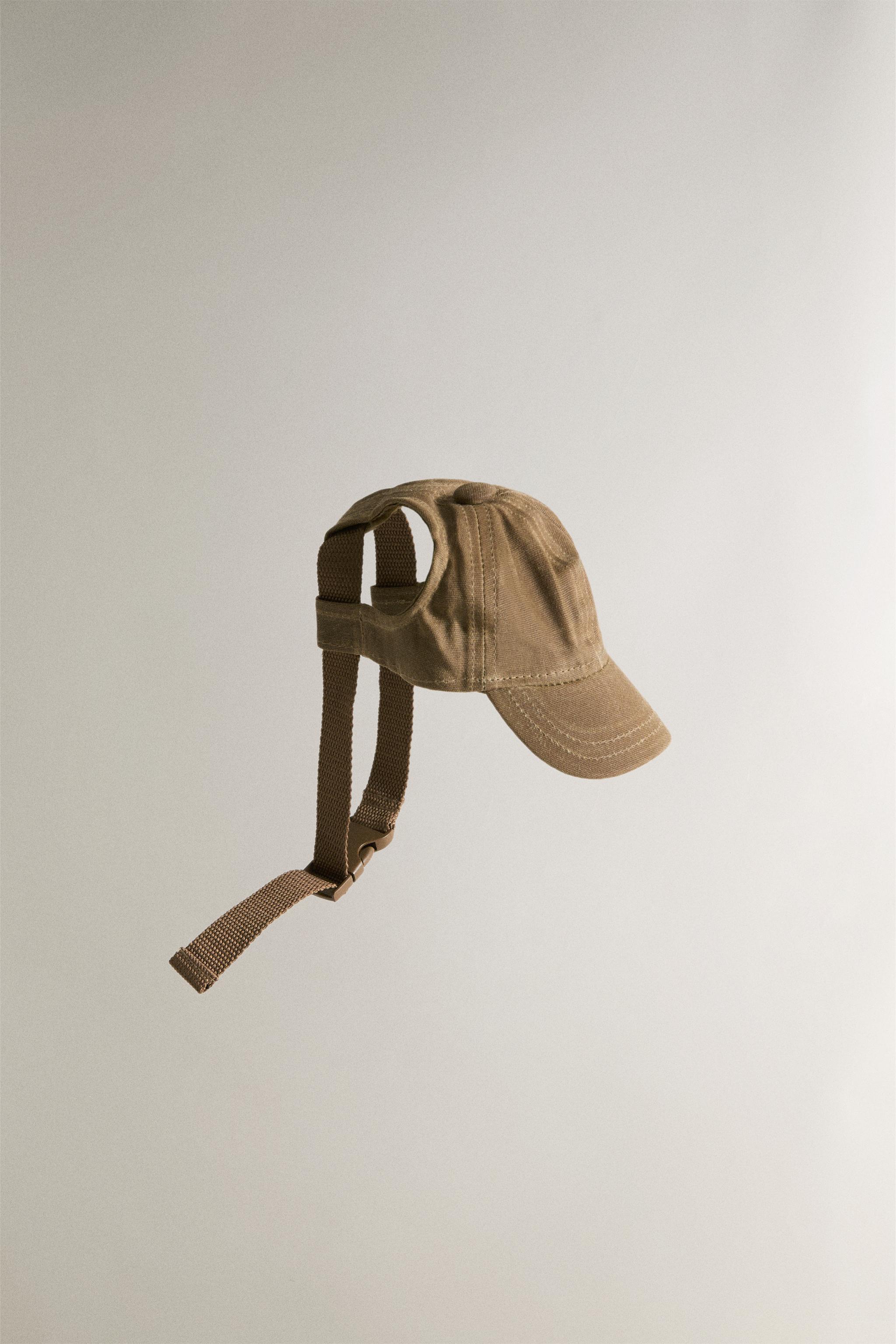 帽子 APE1STCAMOBAPESTARLOGONYLONCAP WAXED COTTON PETS CAP - Greenish | ZARA United Kingdom