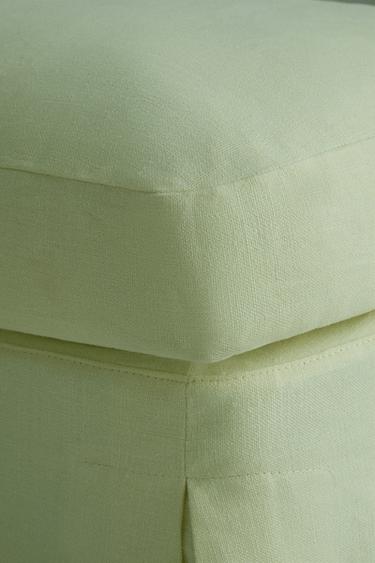 Zara FOOTSTOOL 01 - Light green