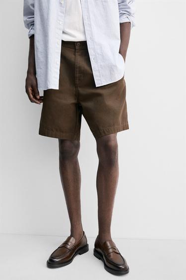LEATHER PENNY LOAFERS - Brown by Zara - Image 2