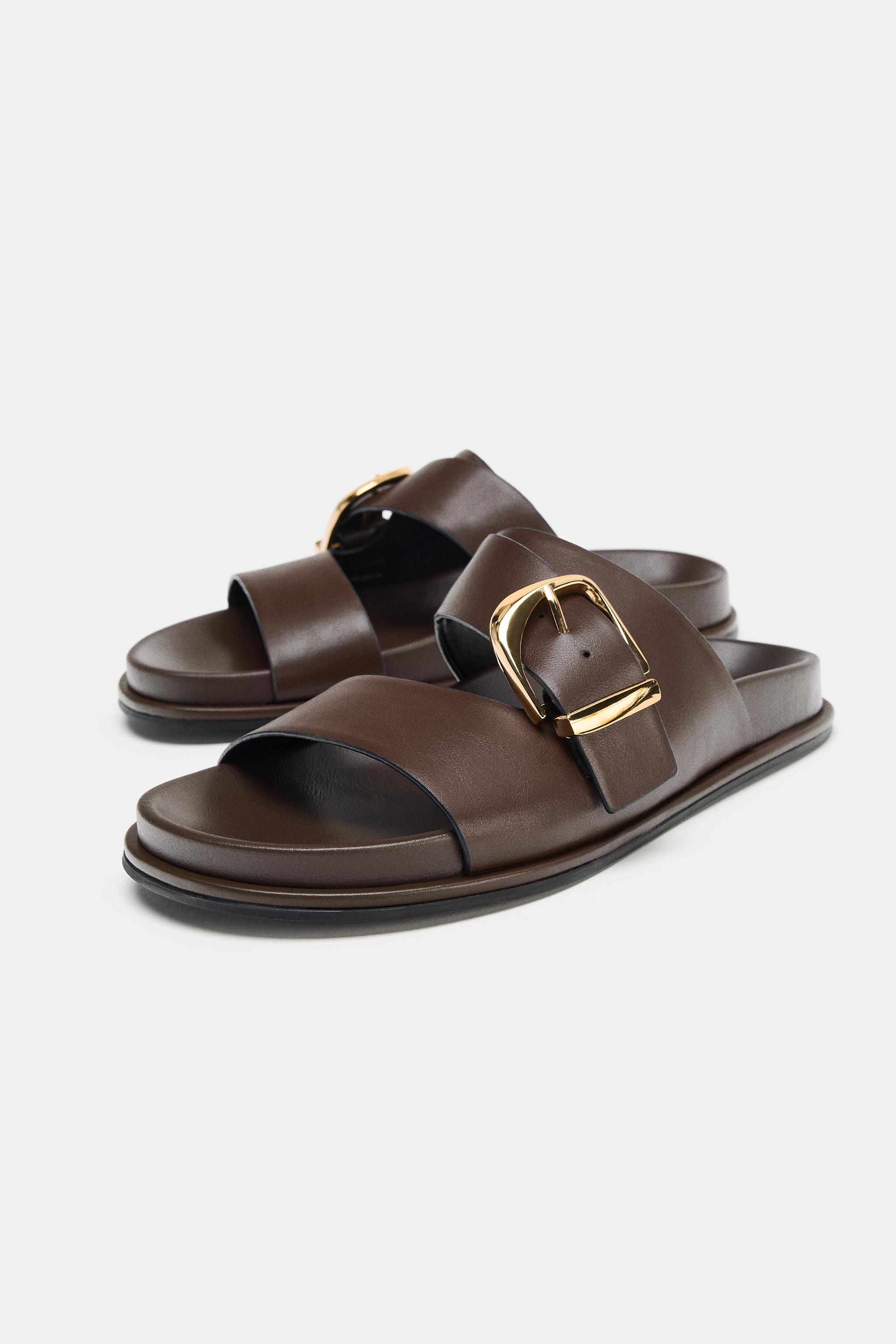 Zara TOKALI SANDALET görsel 4