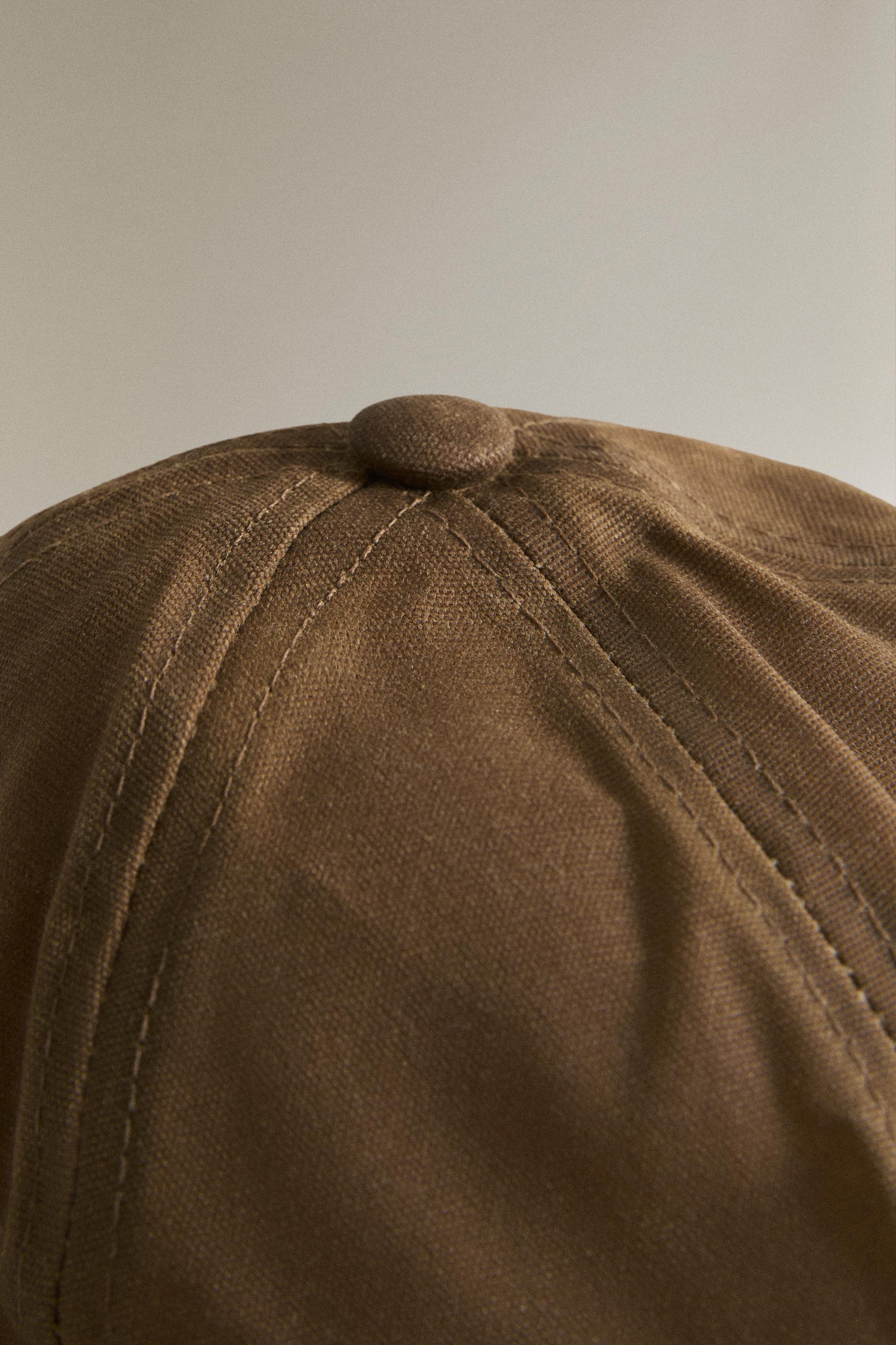 WAXED COTTON CAP