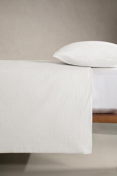 HOUSSE DE COUETTE TEXTURE - Blanc cassé de Zara - Image 2