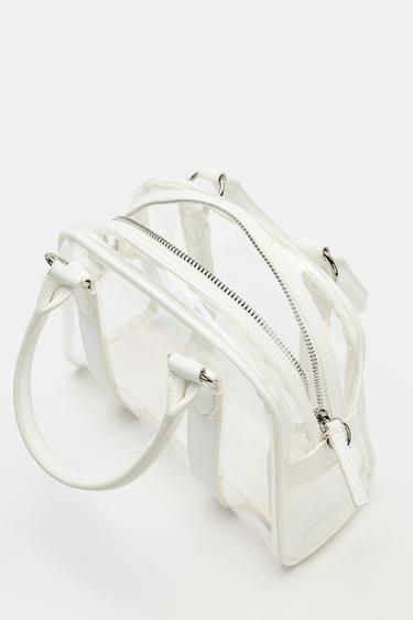 BOLSO BANDOLERA TRANSPARENTE - de Zara