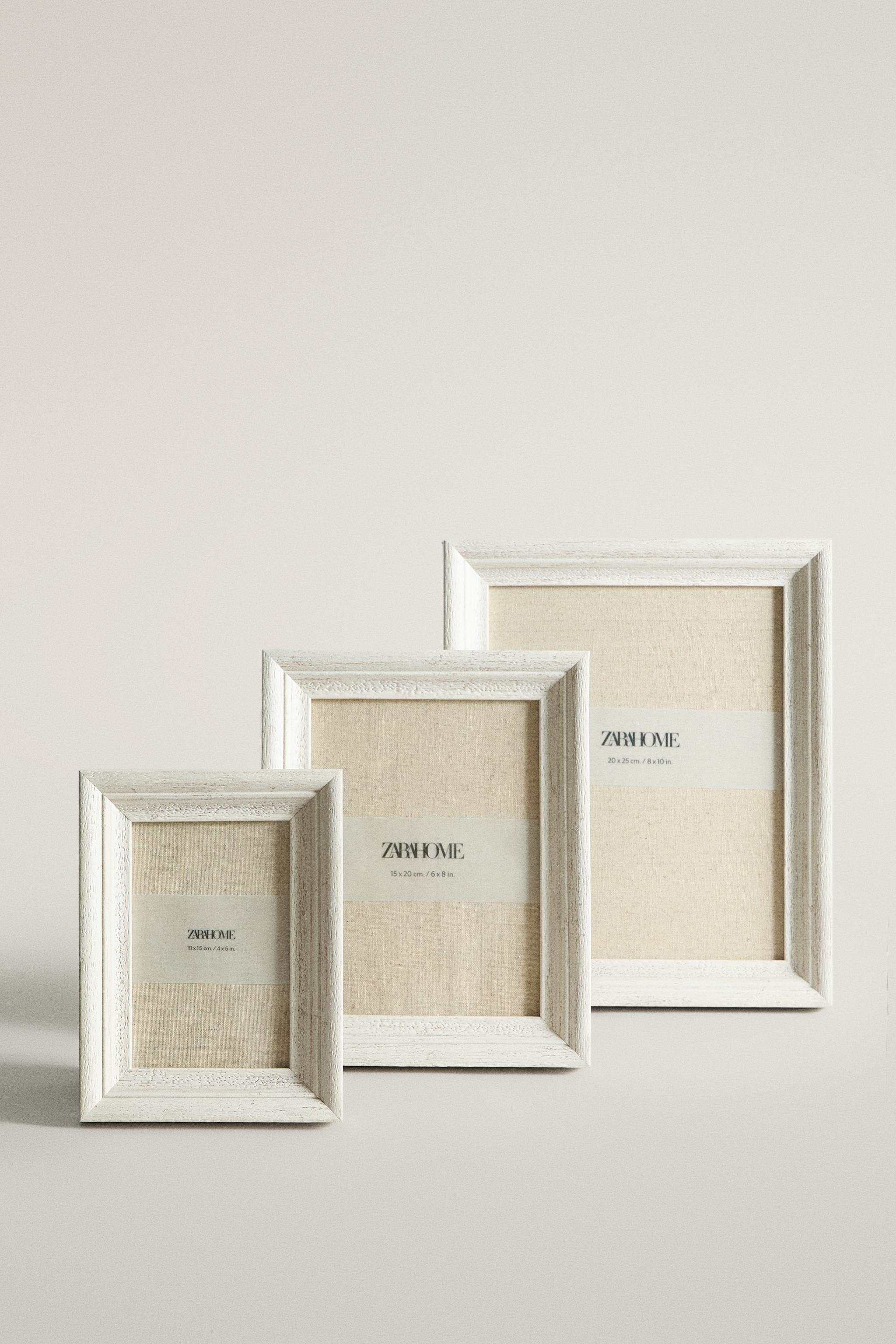 WOODEN PICTURE FRAME - White | ZARA United States