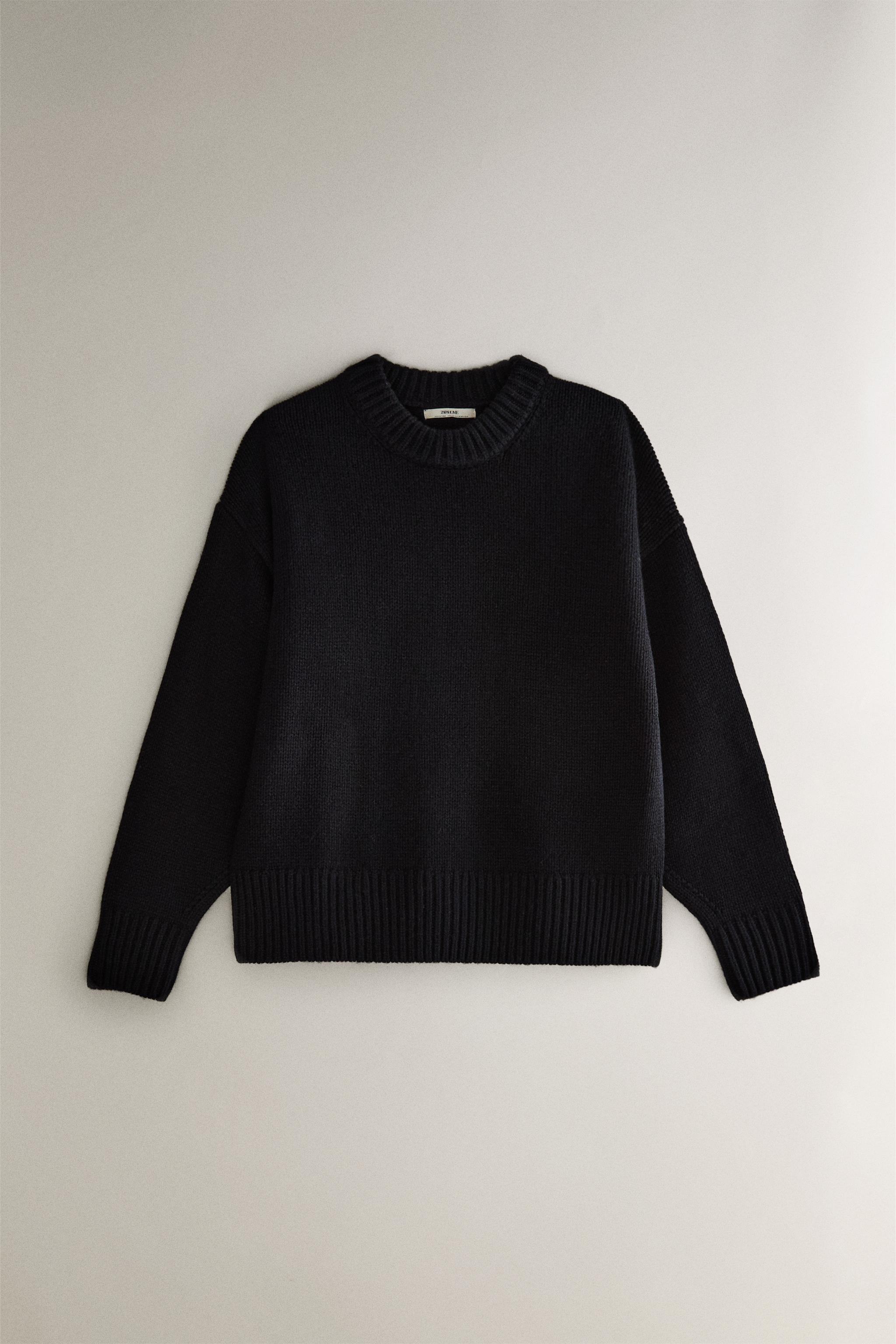 MERINO WOOL SWEATER - navy | ZARA United States