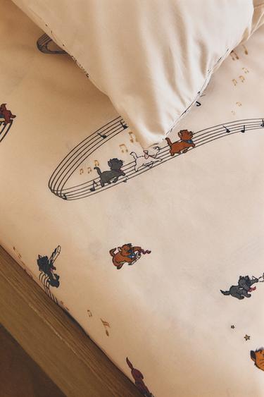 CHILDREN'S CHRISTMAS THE ARISTOCATS ©DISNEY FITTED SHEET - Multicoloured by Zara - Image 4