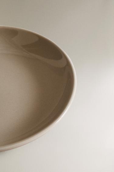 ASSIETTE À PAIN GRÈS - Gris taupe de Zara - Image 2