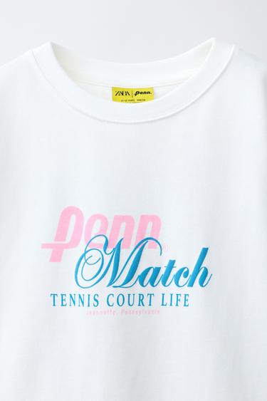 T-SHIRT IMPRIMÉ PENN © - Blanc de Zara - Image 2