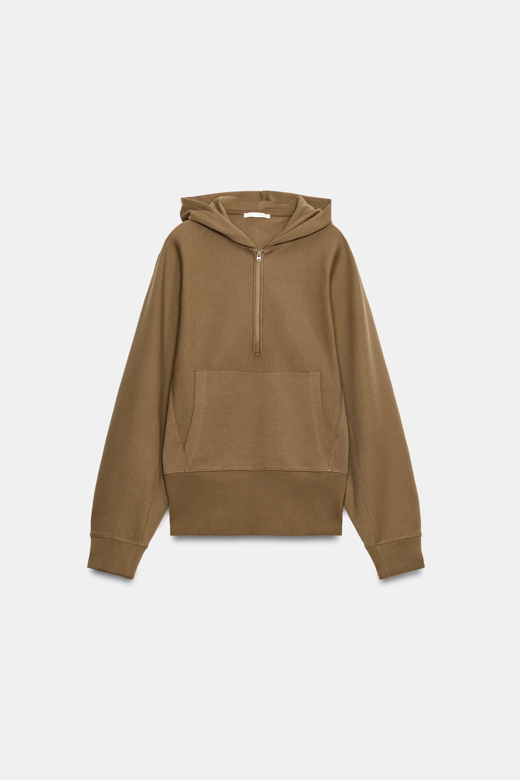Zara KAPÜŞONLU SWEATSHIRT görsel 5