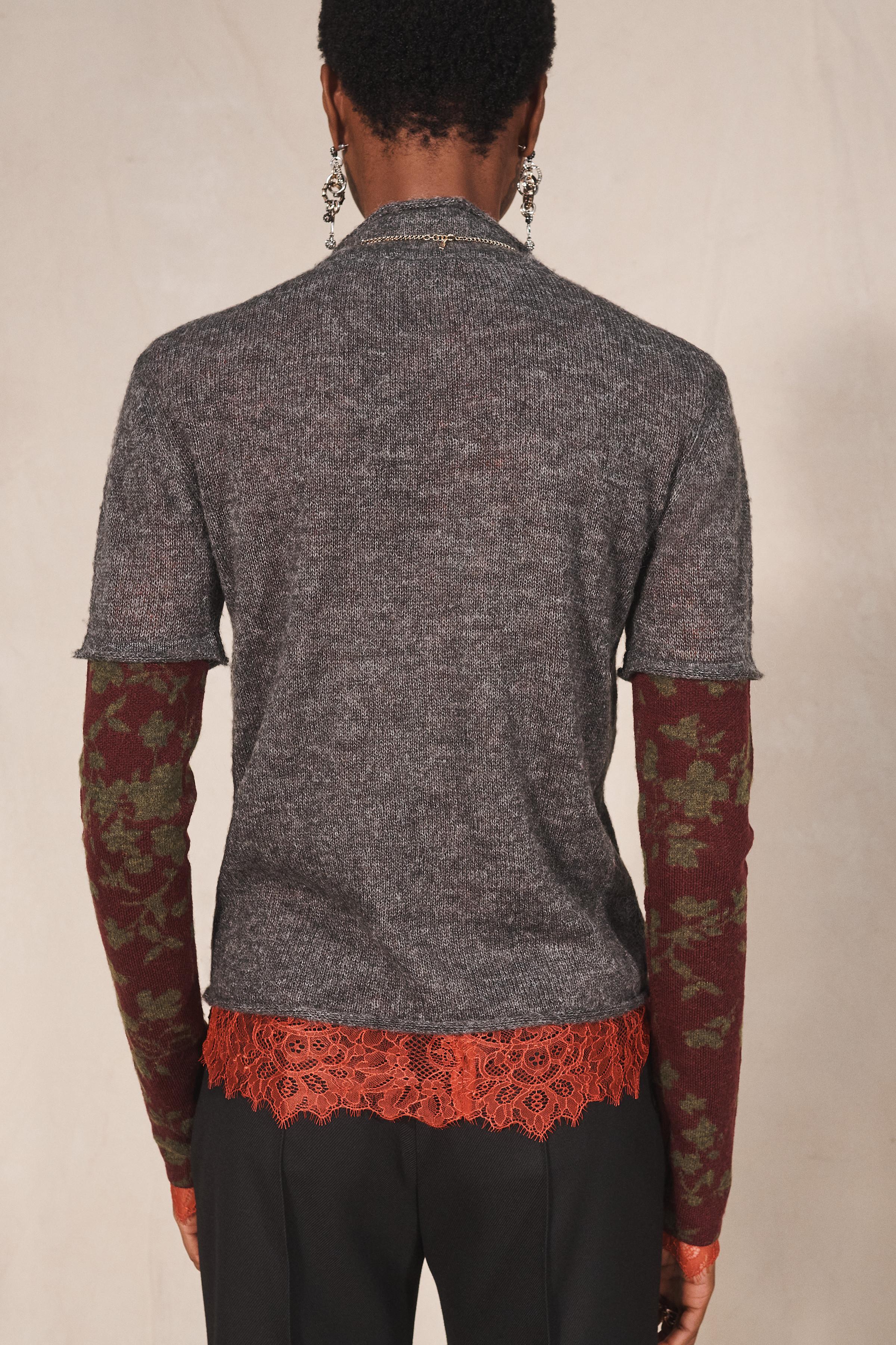 LIMITED EDITION JACQUARD WOOL-BLEND SWEATER