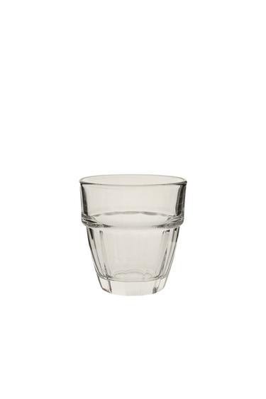 FACETED COFFEE TUMBLER - Transparent by Zara