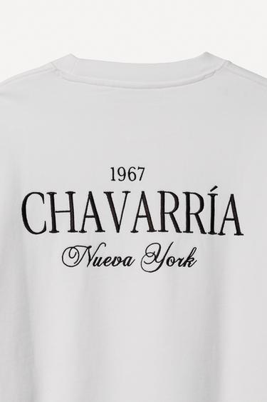 WILLY CHAVARRIA X ZARA EMBROIDERED CREWNECK SWEATSHIRT - White by Zara - Image 2