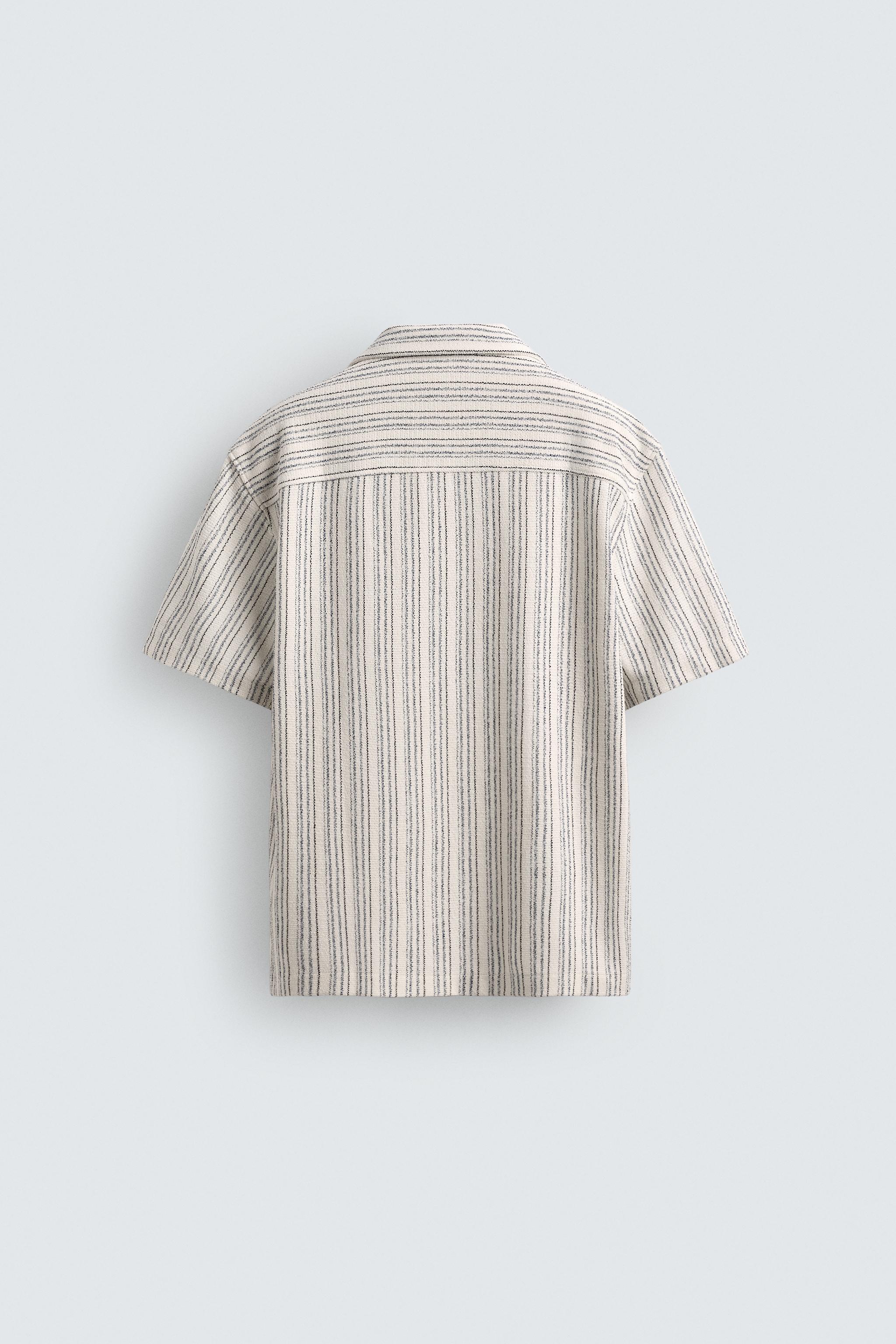 TEXTURED WEAVE SHIRT