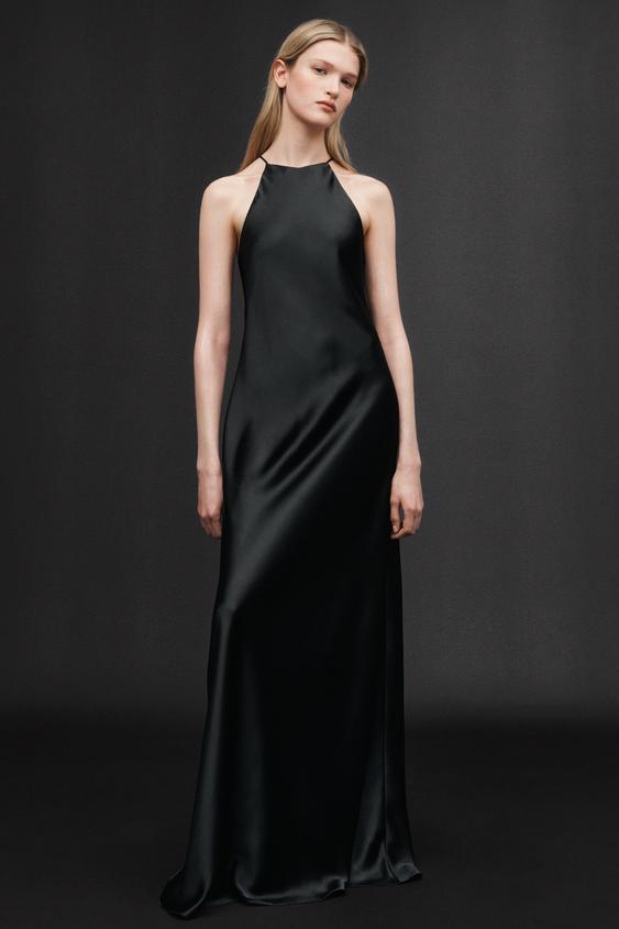 SATIN MIDI DRESS 50TH ANNIVERSARY