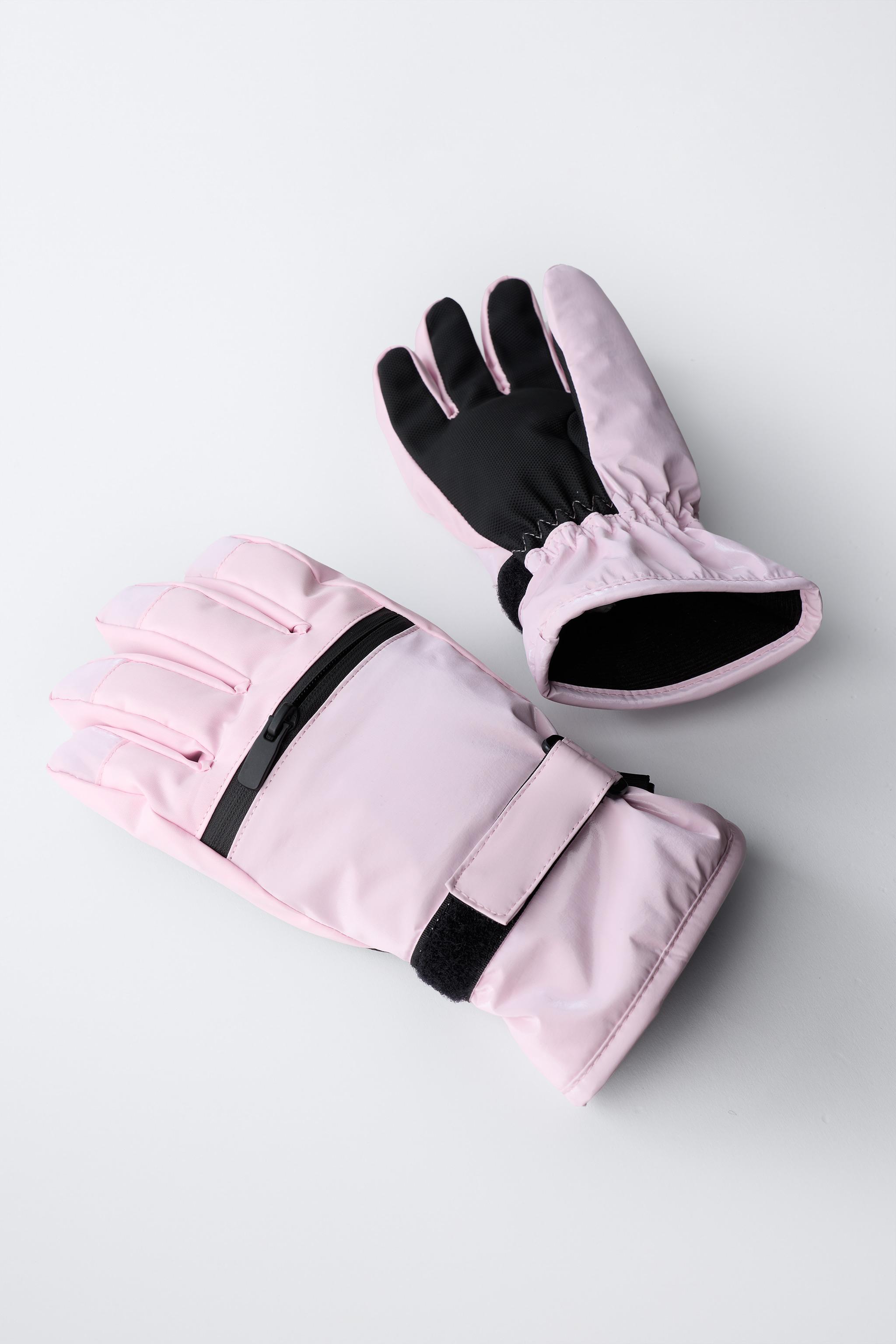 WINDPROOF RUBBERIZED GLOVES SKI COLLECTION