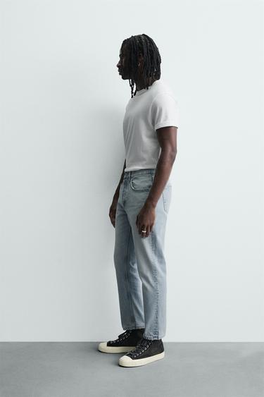 JEAN SLIM COURT - Bleu clair de Zara - Image 3