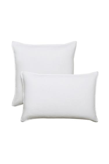 LINEN PILLOWCASE (235 GXM²) - White by Zara
