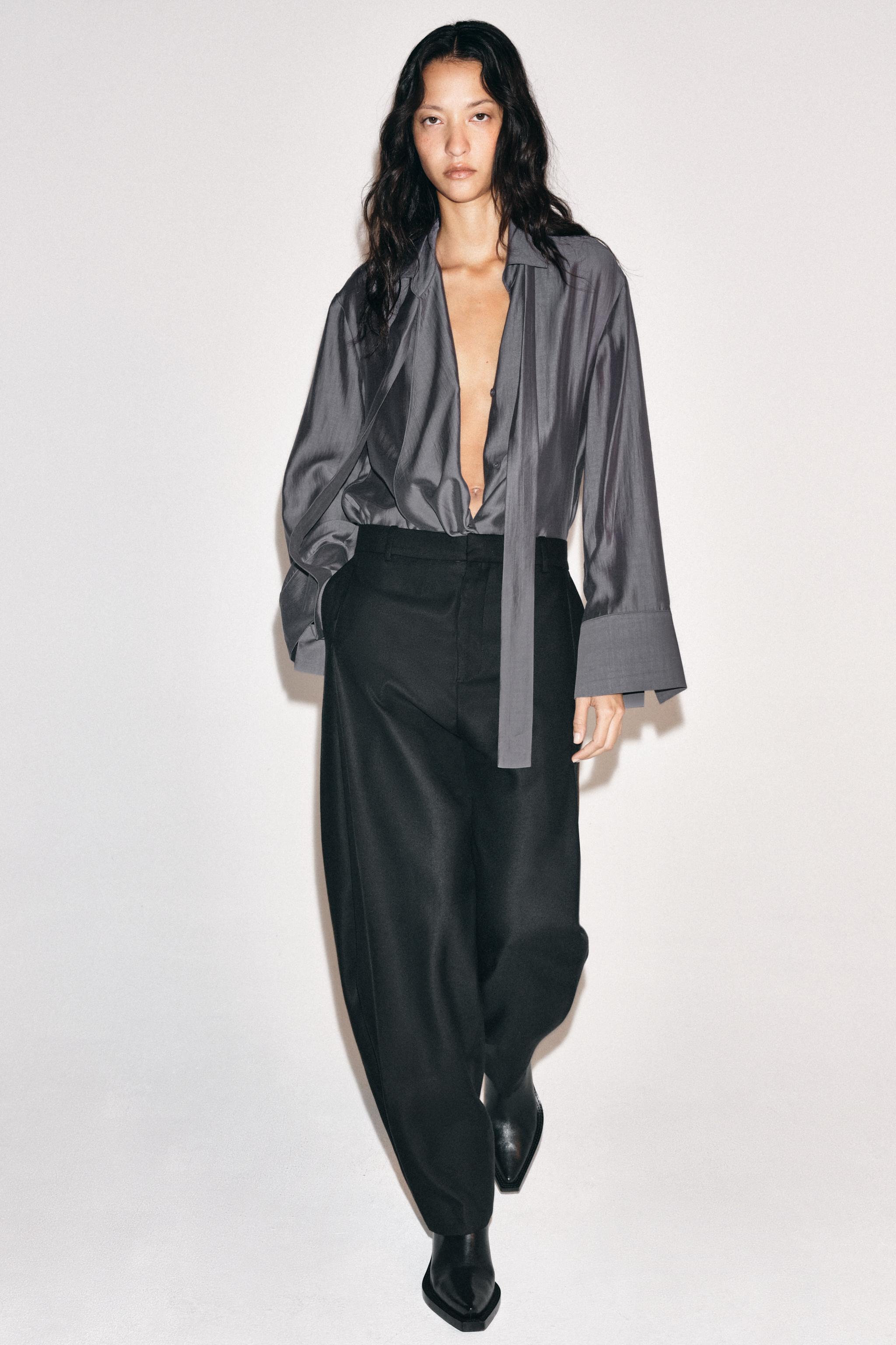 ZW COLLECTION WIDE-LEG PANTS