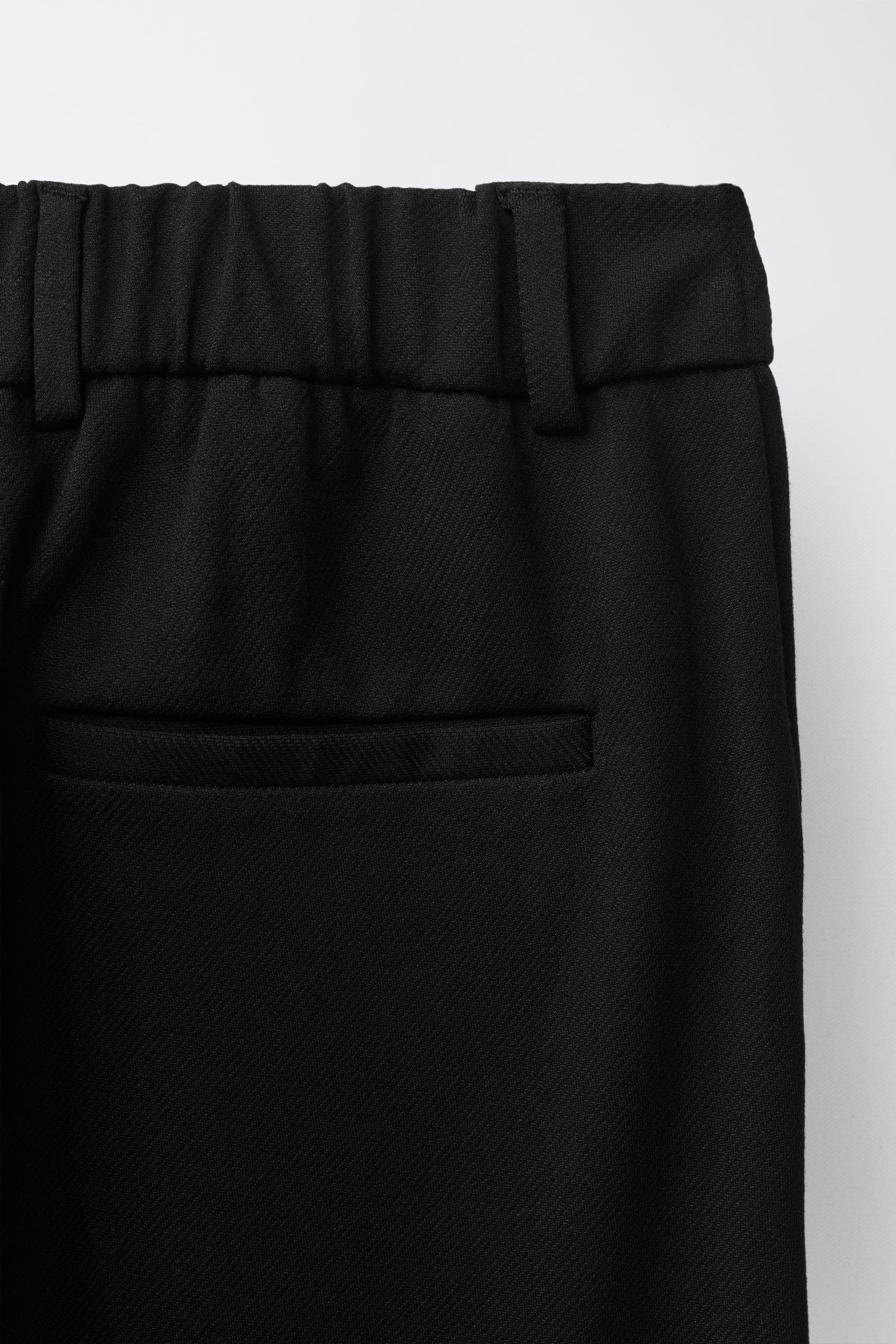 Детские брюки Zara BASIC SUIT PANTS — фото 4