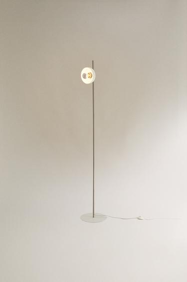 FLOOR LAMP | METAL SPOTLIGHT - White by Zara - Image 1