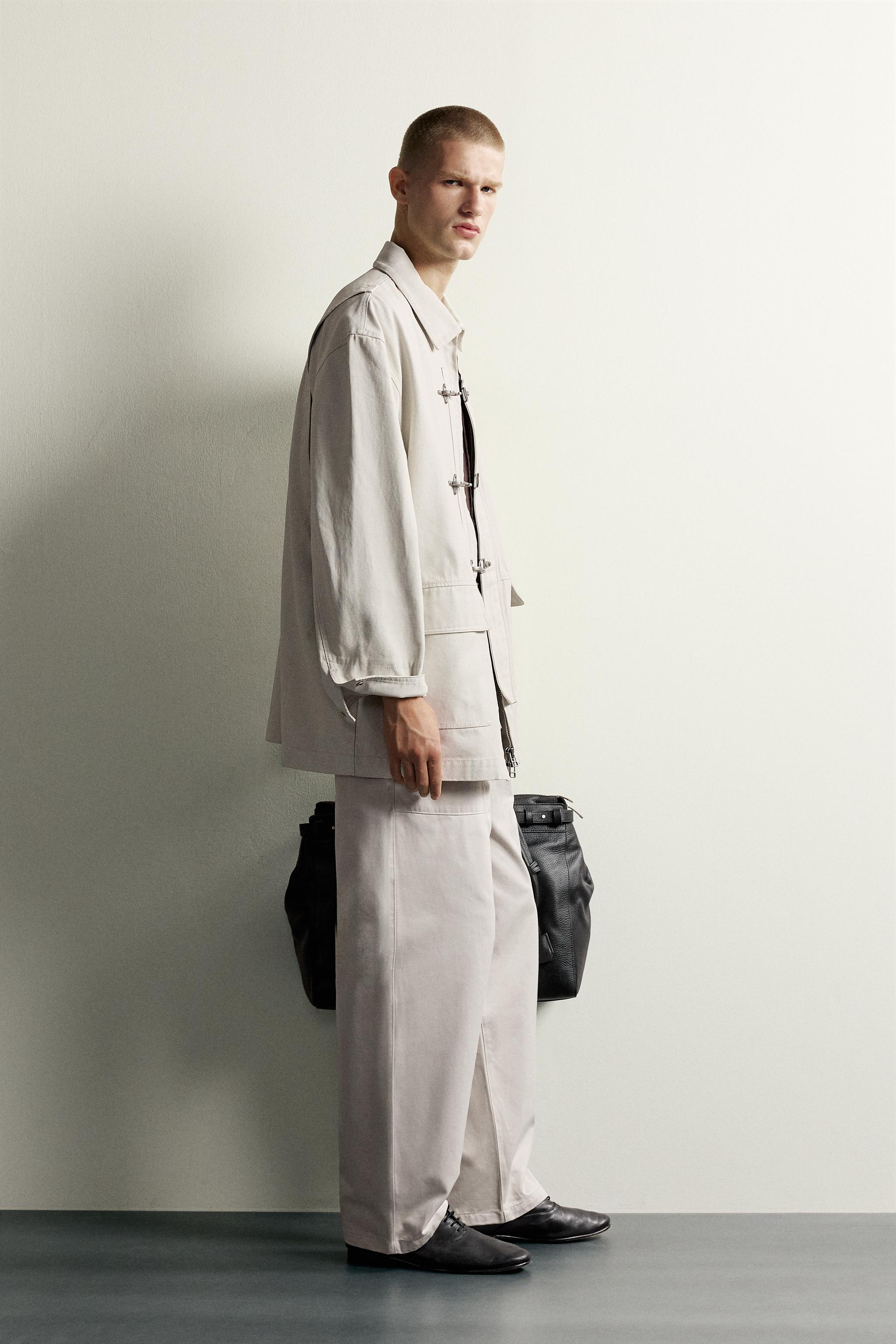 RELAXED FIT FIREMAN CLASP JACKET