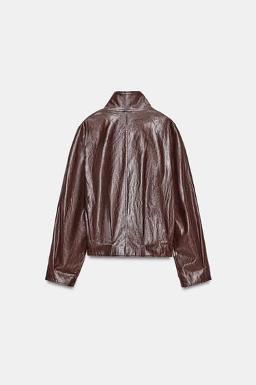 VESTE ZW COLLECTION - Bordeaux de Zara - Image 8