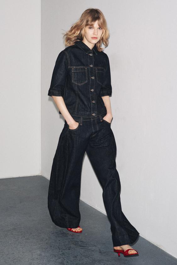 POCKET DENIM SHIRT ZW COLLECTION