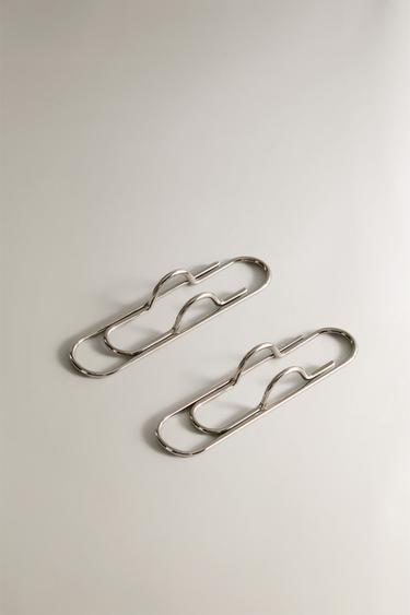 PENCIL CLIPS (PACK OF 2) - Silver by Zara - Image 1