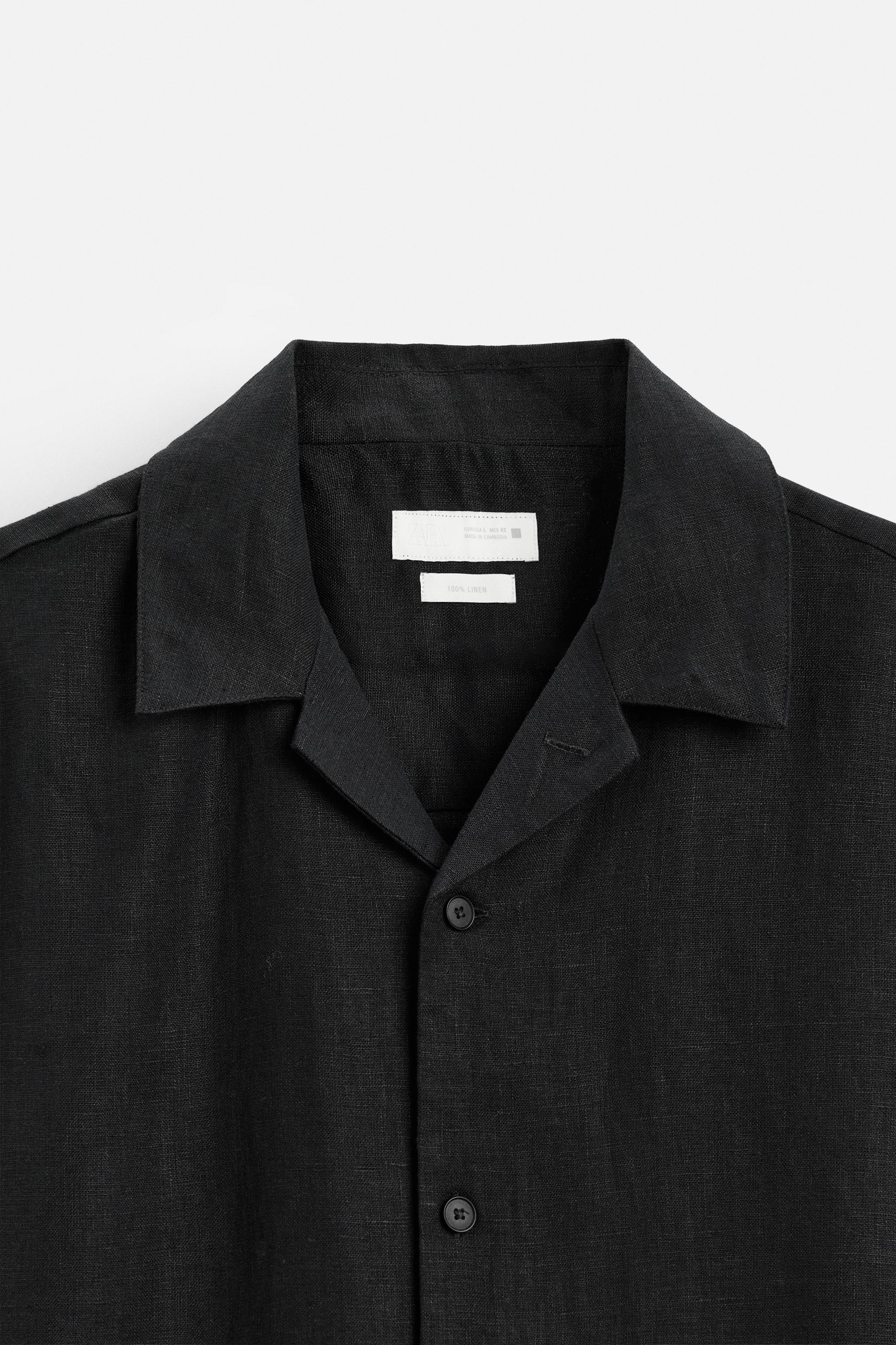 100% LINEN SHIRT - Light beige | ZARA United States