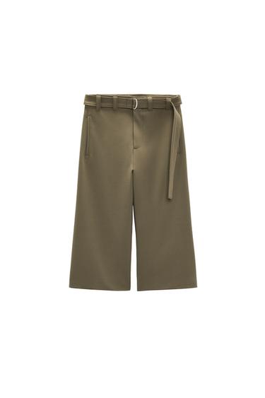 CULOTTES WITH BELT