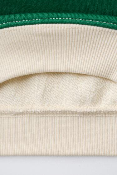 COLOUR BLOCK JOGGING HOODIE - Multicoloured by Zara - Image 3