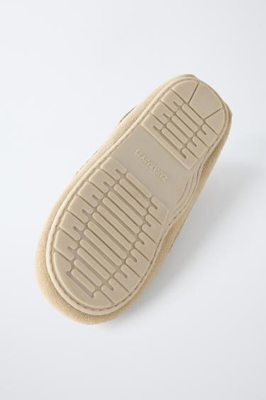 LEATHER LOAFERS - Sand Brown by Zara - Image 5