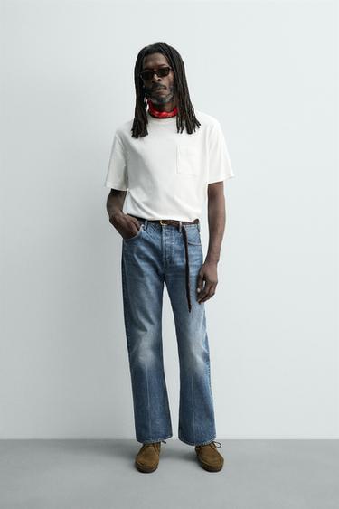 PLAYERA BOLSILLO AARON LEVINE X ZARA - Crudo de Zara