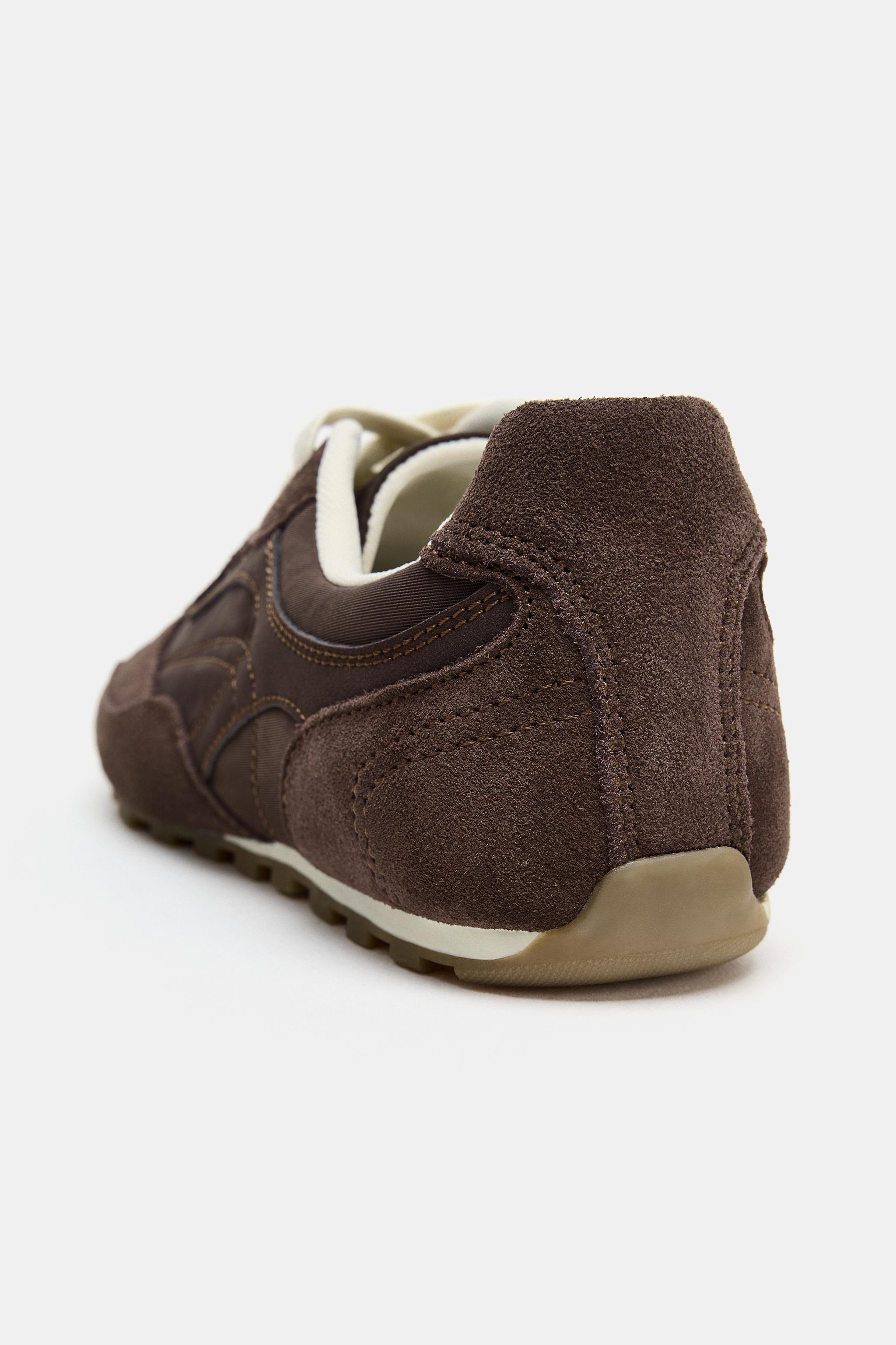 Женские кроссовки Zara COMBINED SNEAKERS — фото 5