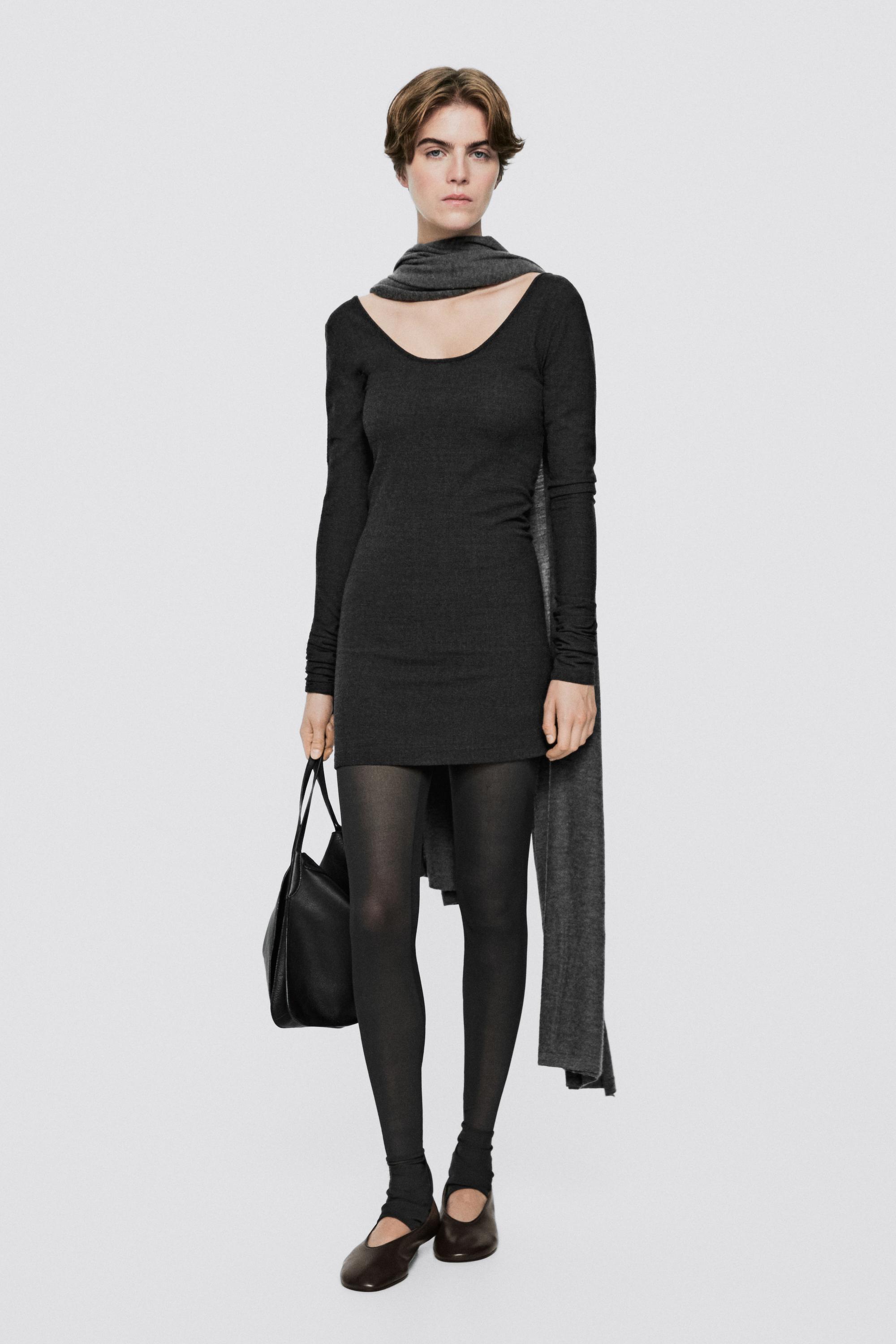 Long fitted wool blend top - LIMITED EDITION