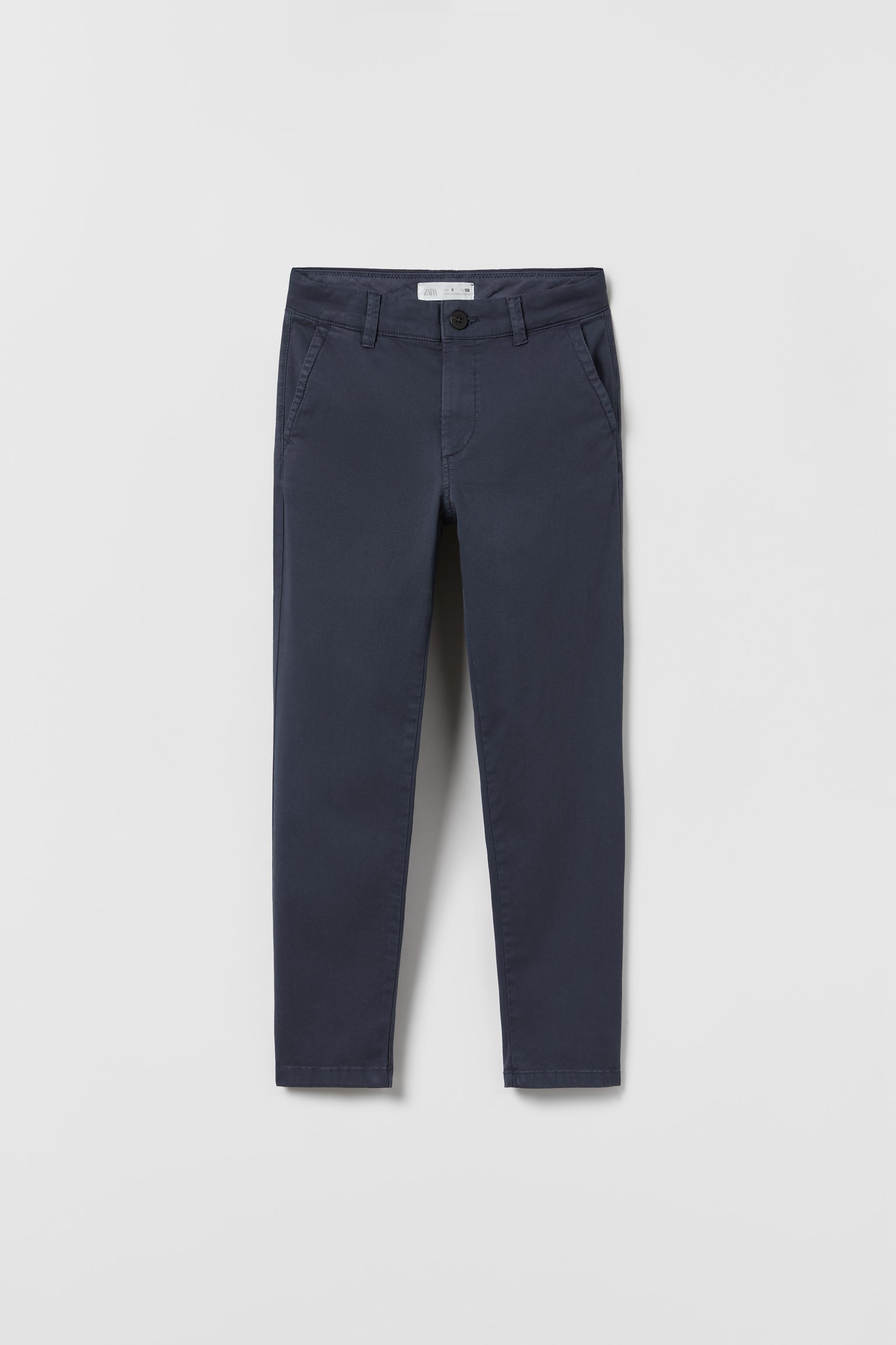 Zara calças hot sale chino