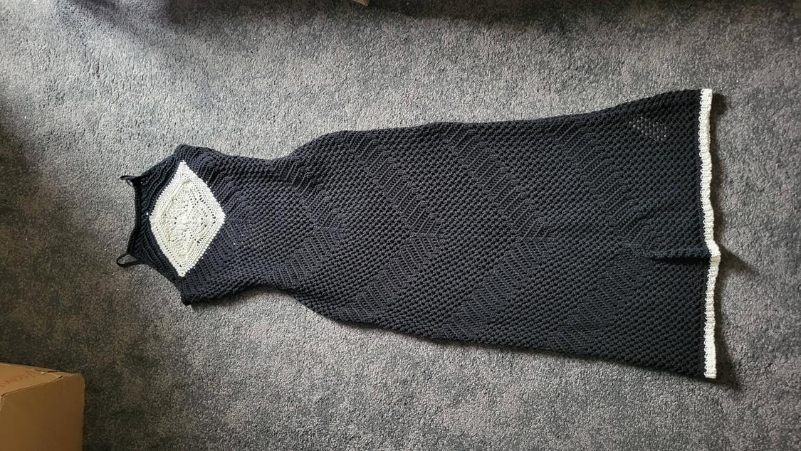 KNIT CROCHET DRESS - Image 4