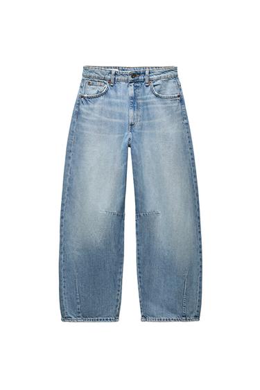 JEANS TRF BAGGY BALLOON TIRO MEDIO