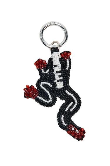 Zara BEADED FROG CHARM - Multi-color