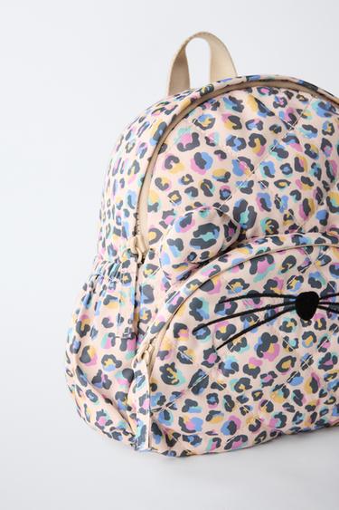 ANIMAL PRINT BACKPACK - Pink by Zara - Image 2