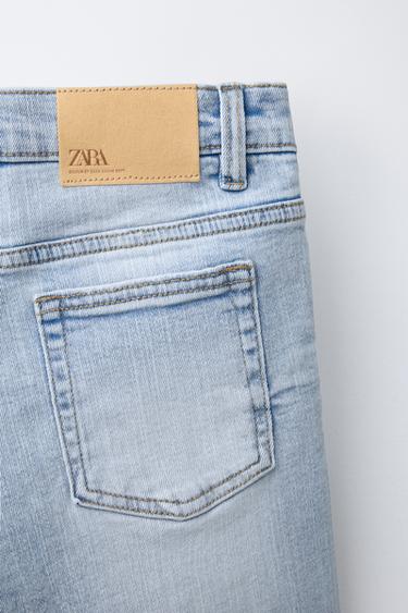 BERMUDA EN DENIM STRAIGHT - Bleu de Zara - Image 3