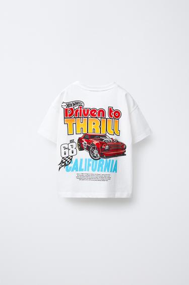 HOT WHEELS ™ MATTEL PRINT T-SHIRT - Oyster-white by Zara - Image 1