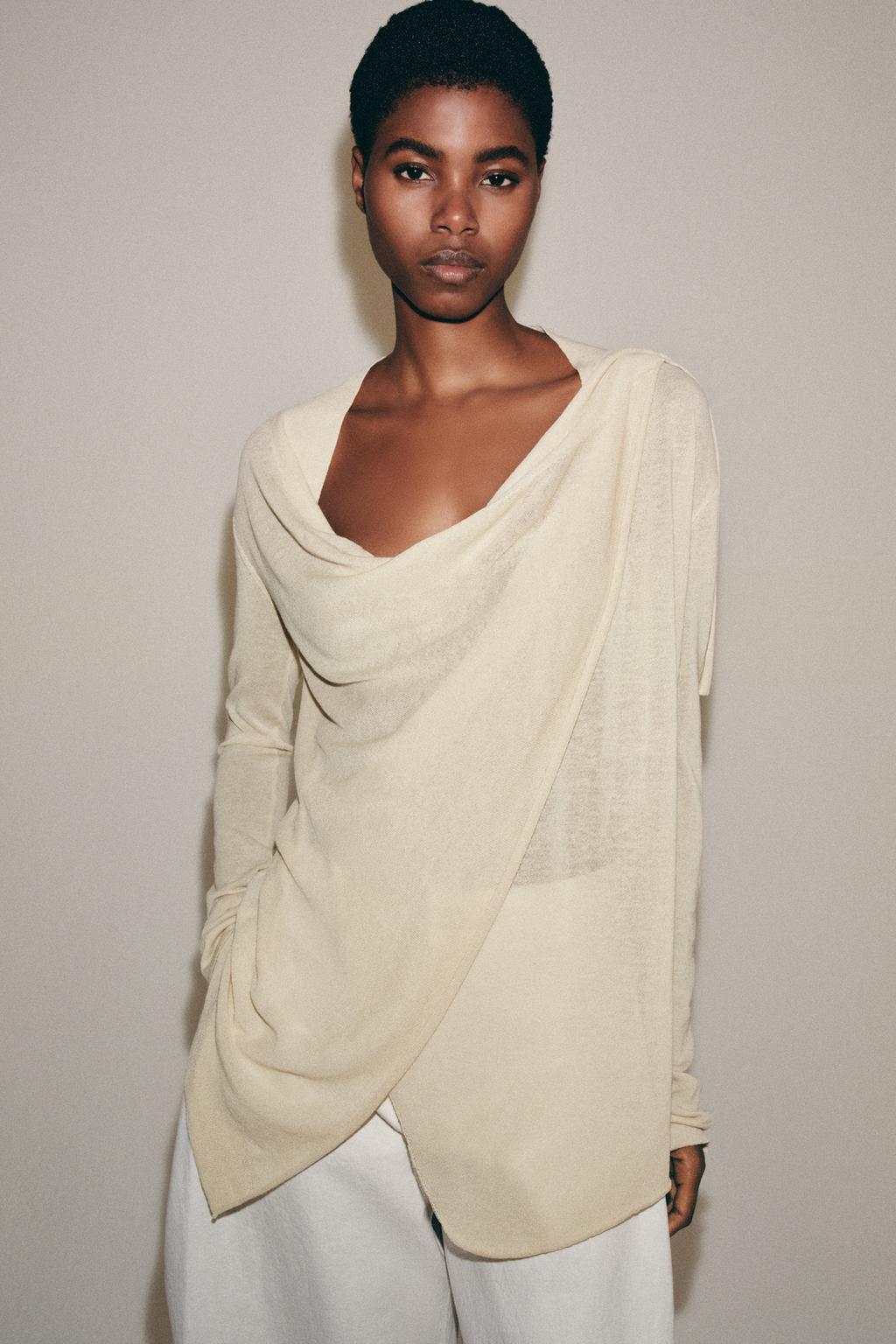 FINE KNIT FLUID CARDIGAN