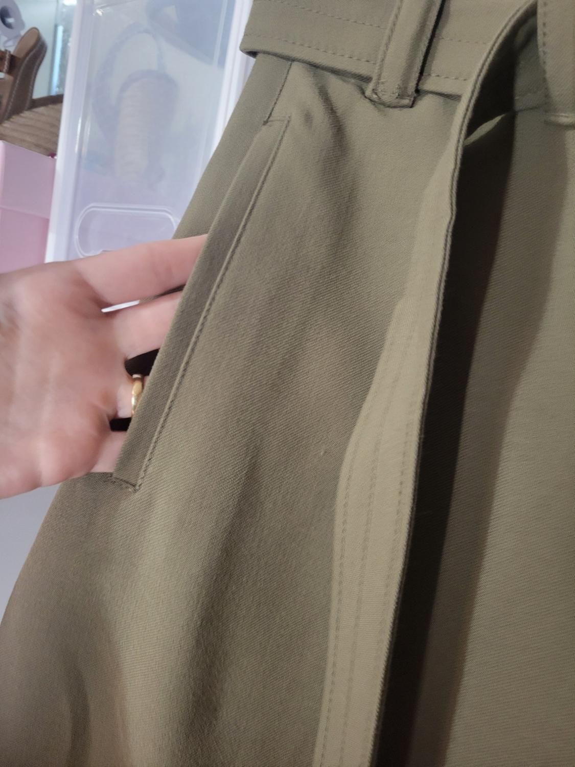 CULOTTES WITH BELT - Image 4