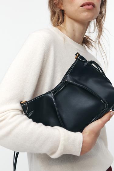 MINI PLEATED BAG - Black by Zara