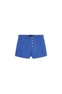 DÜĞMELİ LASTİKLİ RELAXED FIT ŞORT