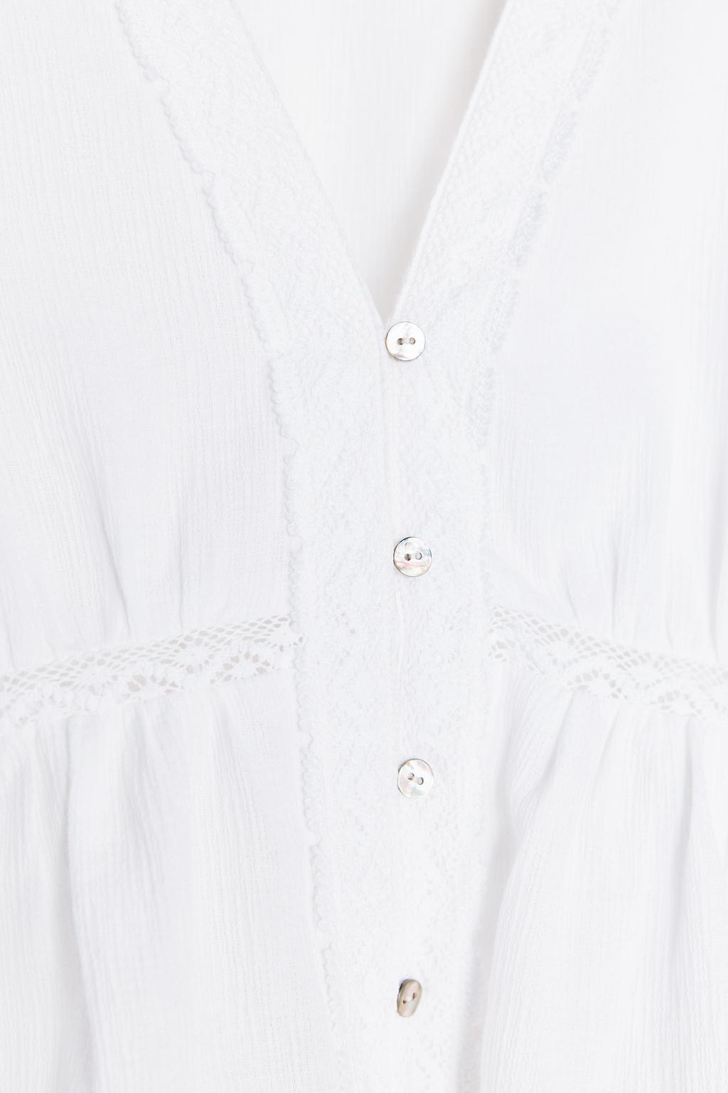 Thumbnail image for LACE TRIM SHIRT
