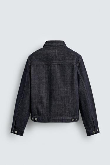 CROPPED FIT LIMITED EDITION DENIM JACKET - Blue by Zara