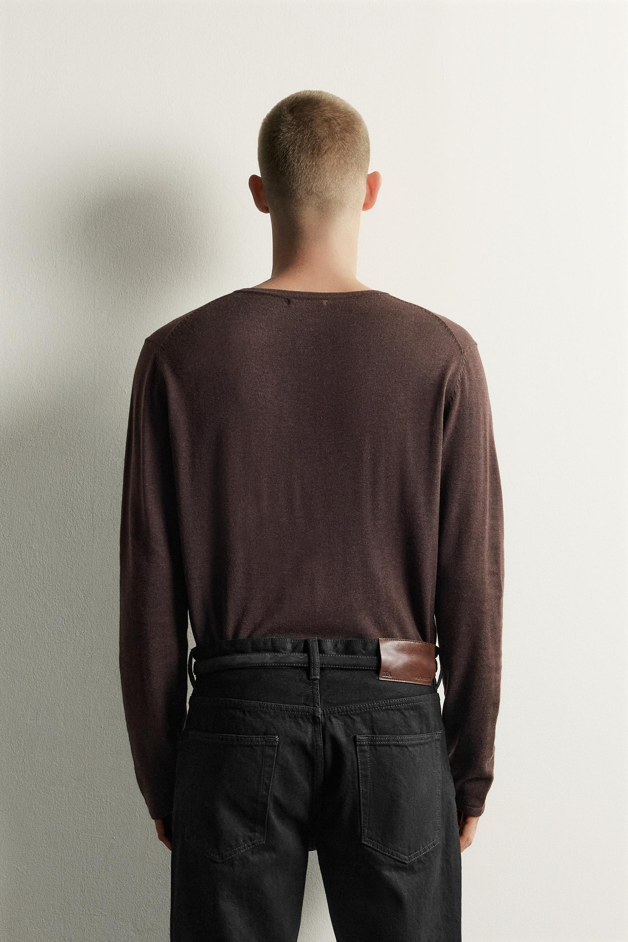 KNIT HENLEY SHIRT