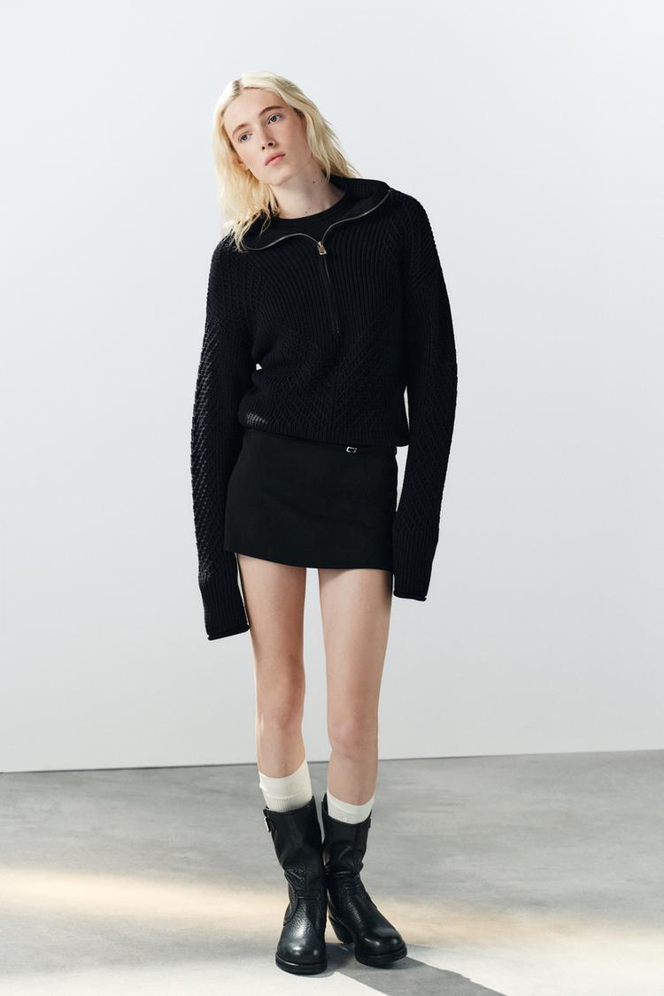 BELTED SKORT